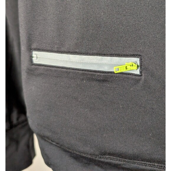 VS PINK Size M Quarter Zip Pullover Reflective Logo Thumbhole Running Activewear - Picture 7 of 12